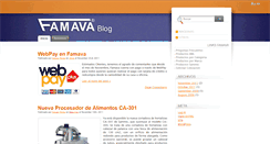 Desktop Screenshot of blog.famava.cl